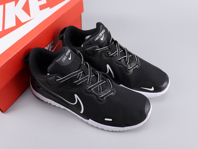 Nike Legned React Black White Logo Shoes